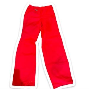 Ditrani Mens size 32 Bright Orange Ski Pants Shell